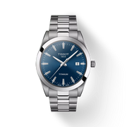 Tissot Gentleman T127.410.44.041.00 - bracciale e cassa titanio - quadrante blu con datario